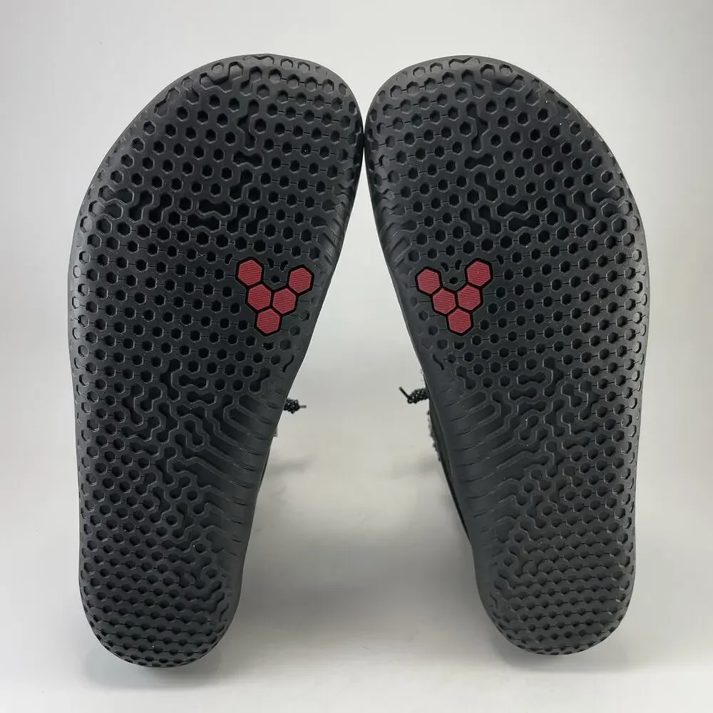 Vivobarefoot Scott Mens US 12 EU 45 Black Insulated Zero Drop Winter Boot
